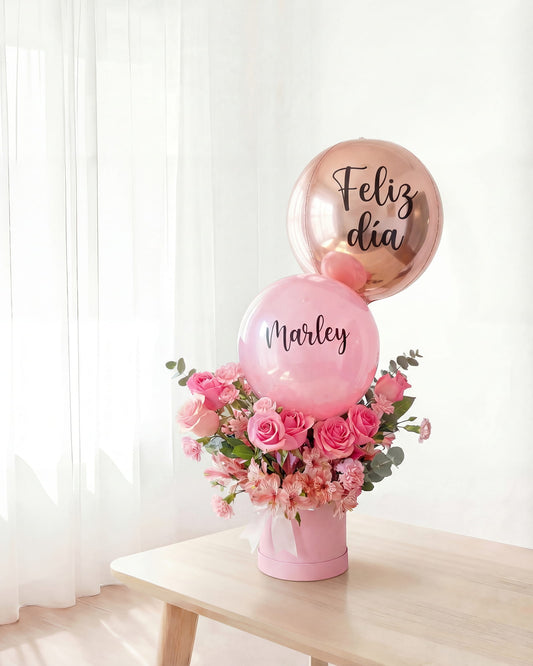 Caja Floral "Rozagante"