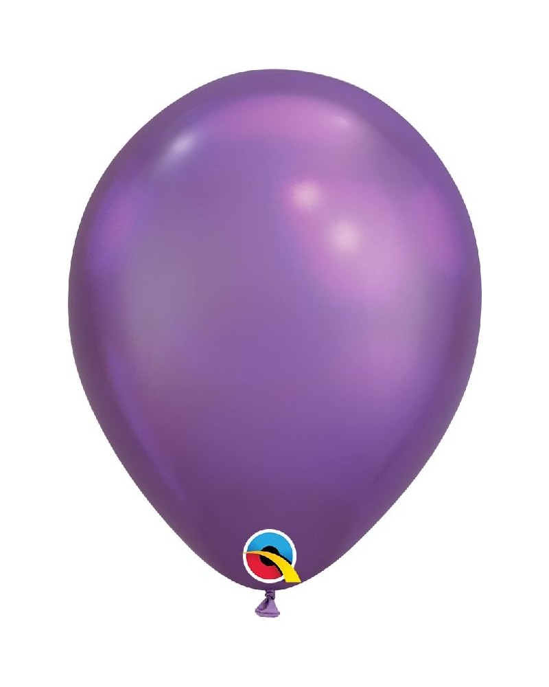 11" Qualatex Chrome Púrpura - Paquete de 100