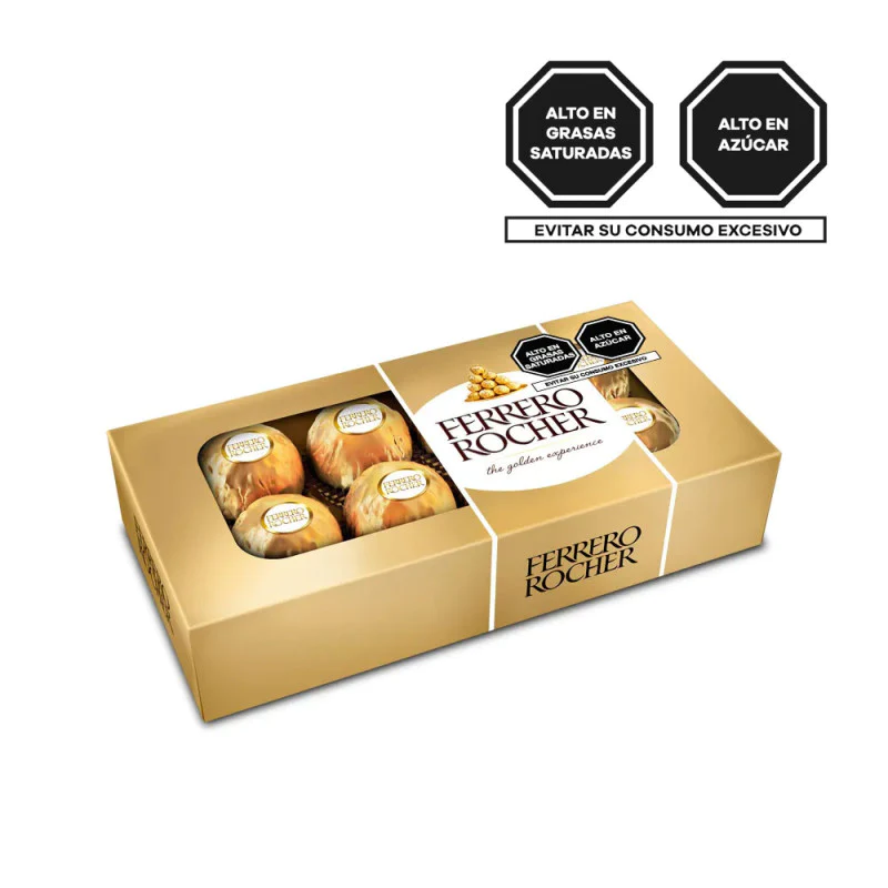 Chocolates Ferrero Rocher, 8 unidades